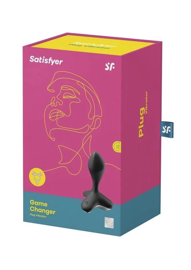 Anal Satisfyer Game Changer Rechargeable Silicone Anal Plug Satisfyer