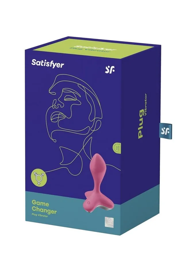 Anal Satisfyer Game Changer Rechargeable Silicone Anal Plug Satisfyer