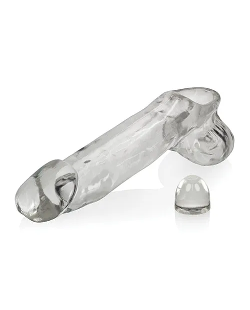 Dildos Oxballs Oxballs Daddy Cock Sheath Clear