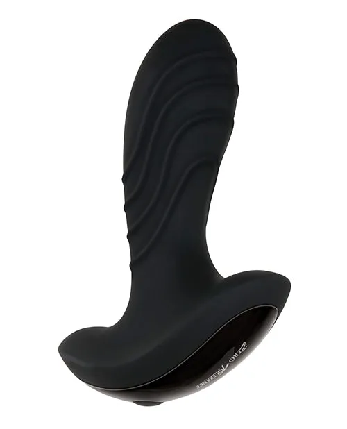 Zero Tolerance Zero Tolerance The Gentleman Rechargeable Silicone Vibrating Prostate Massager Black Anal