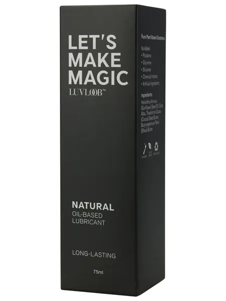 Sexual Health Wellbeing Luvloob Luvloob Lets Make Magic OilBased 75ml Lubricant
