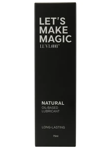 Sexual Health Wellbeing Luvloob Luvloob Lets Make Magic OilBased 75ml Lubricant