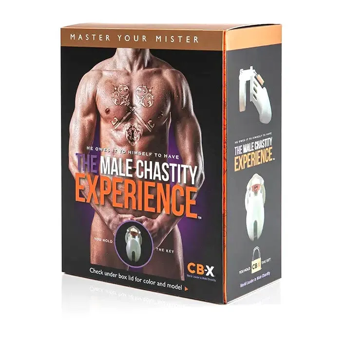 CBX Male Sex Toys CB6000S Black Chastity Cage Kit